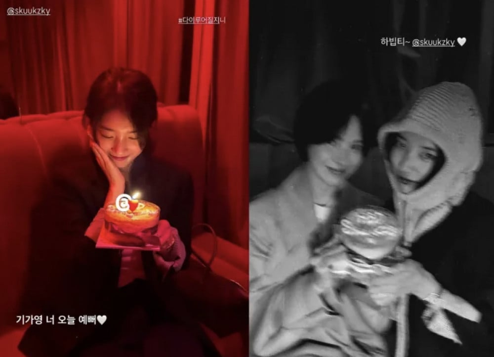宋慧乔向裴秀智送上生日祝福，分享一同庆祝生日的时刻