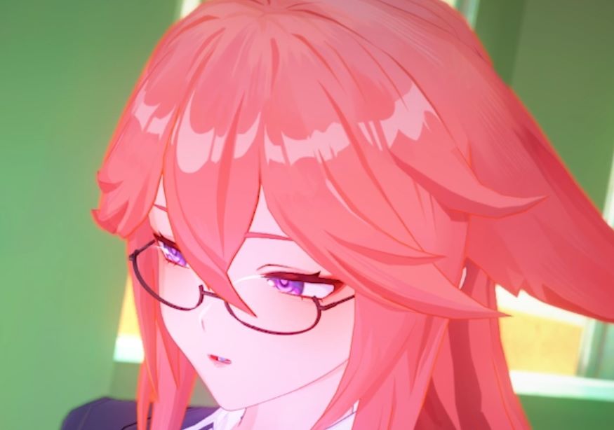 原神提瓦特学园的八重神子sle动画视频什么梗，拒绝实习老师的神子