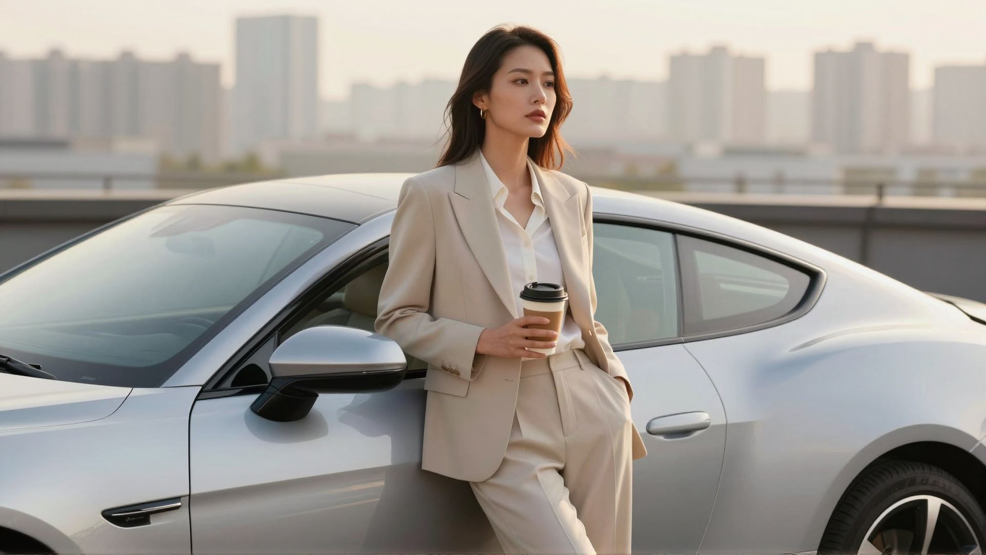 与车合影怎么照的好看 美女和车拍照怎样拍好看