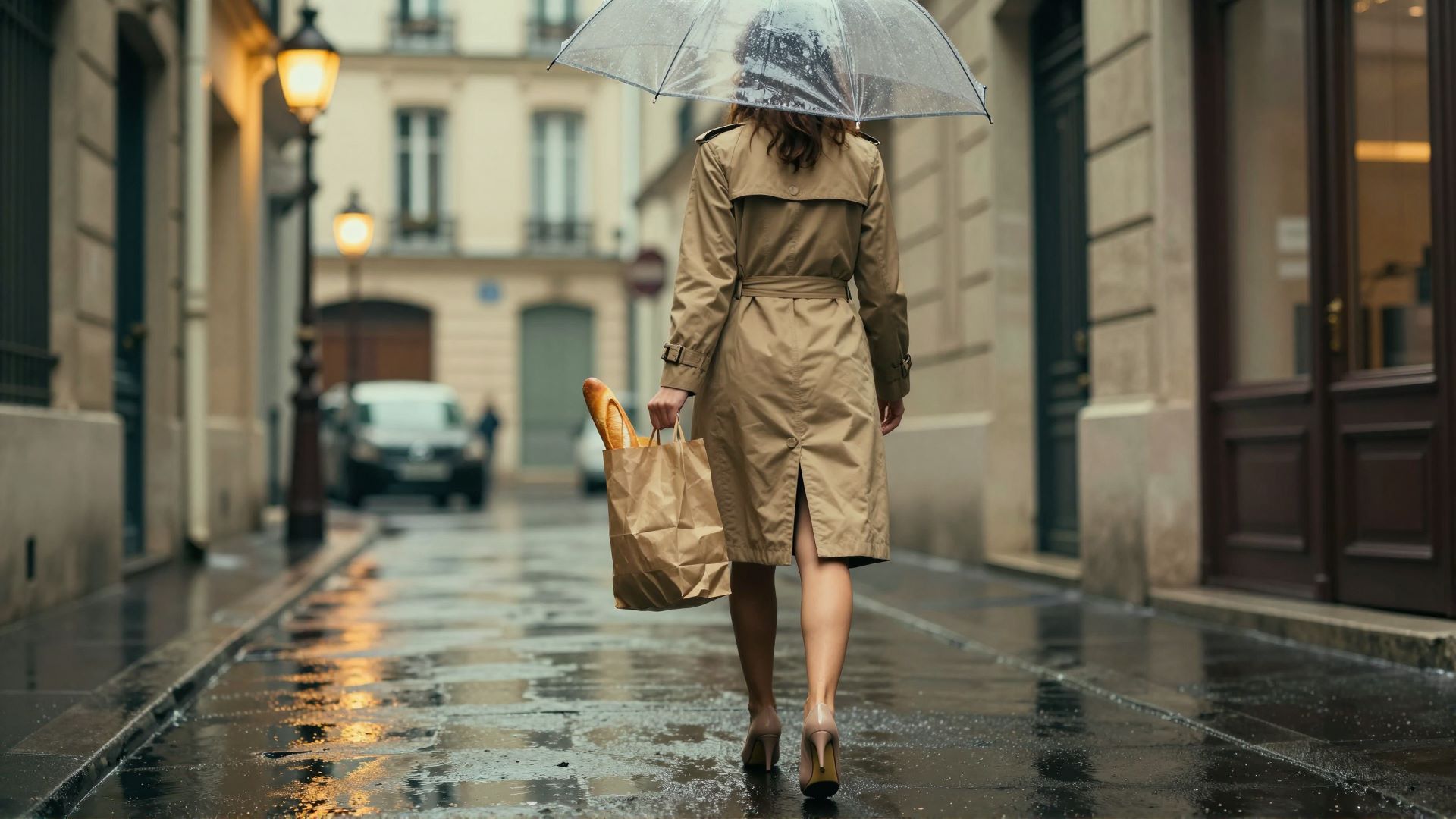 精致女人背影图片唯美写真，看不见表情的背影才留得下想象