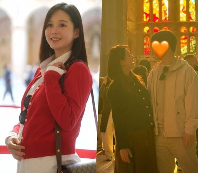 南宝拉怀孕23周开启胎教旅行，与家人共赴西班牙