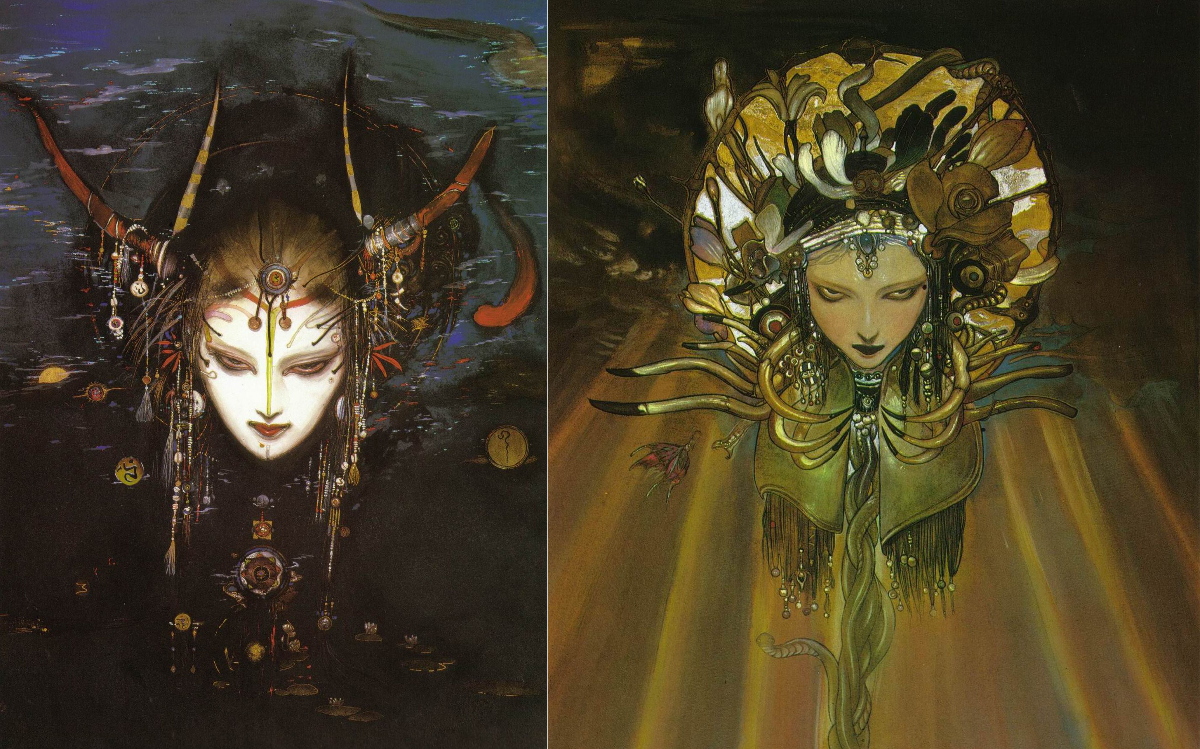 最终幻想御用画师天野喜孝对AI与艺术的看法，AI无法做到从零到一