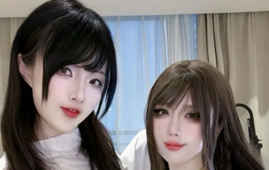 九曲Jean和二佐Nisa穿幽灵服的写真是哪一部,两人COS双女幽灵娘