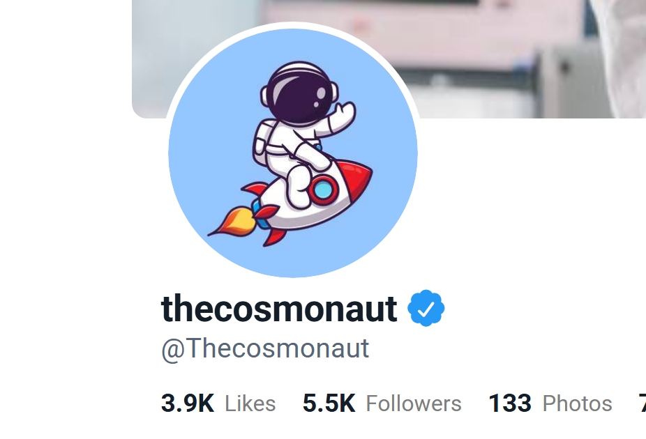 thecOsmOnaut为什么叫黑人宇航员,源于美国非裔的身份和网名