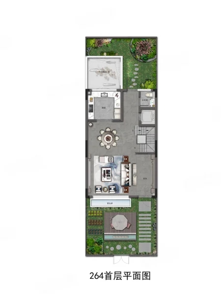 自建房别墅型户型