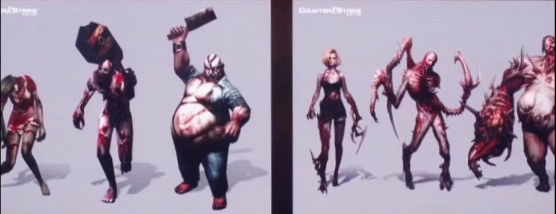 csol:国服最经典,最具代表性的僵尸,小奥和水泥工