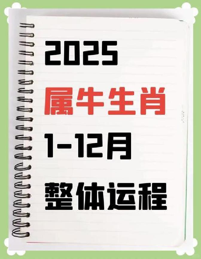 生肖运势牛2025年(2025年属牛人的全年运势女性)