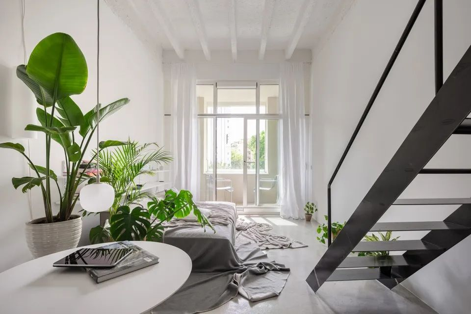 loft式周末公寓,不廉价的北欧风!