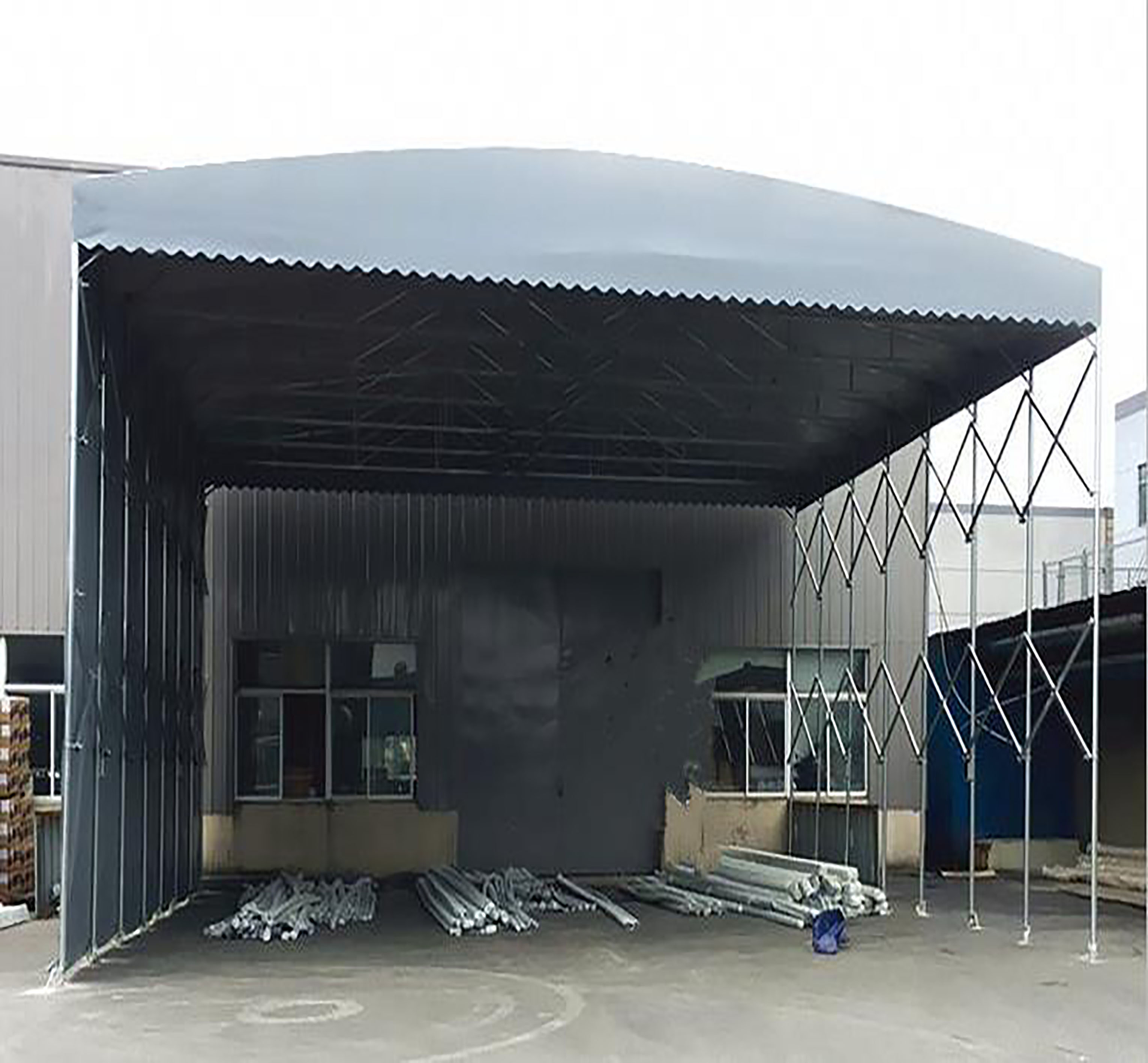 河南推拉棚 收缩篷定制厂家 郑州电动推拉篷 网红帐篷 伸缩篷定做