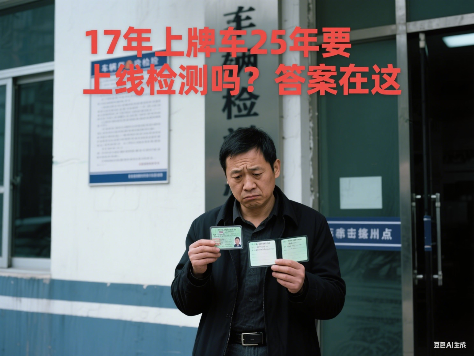 17 年上牌的车 25 年需要上线检测吗
