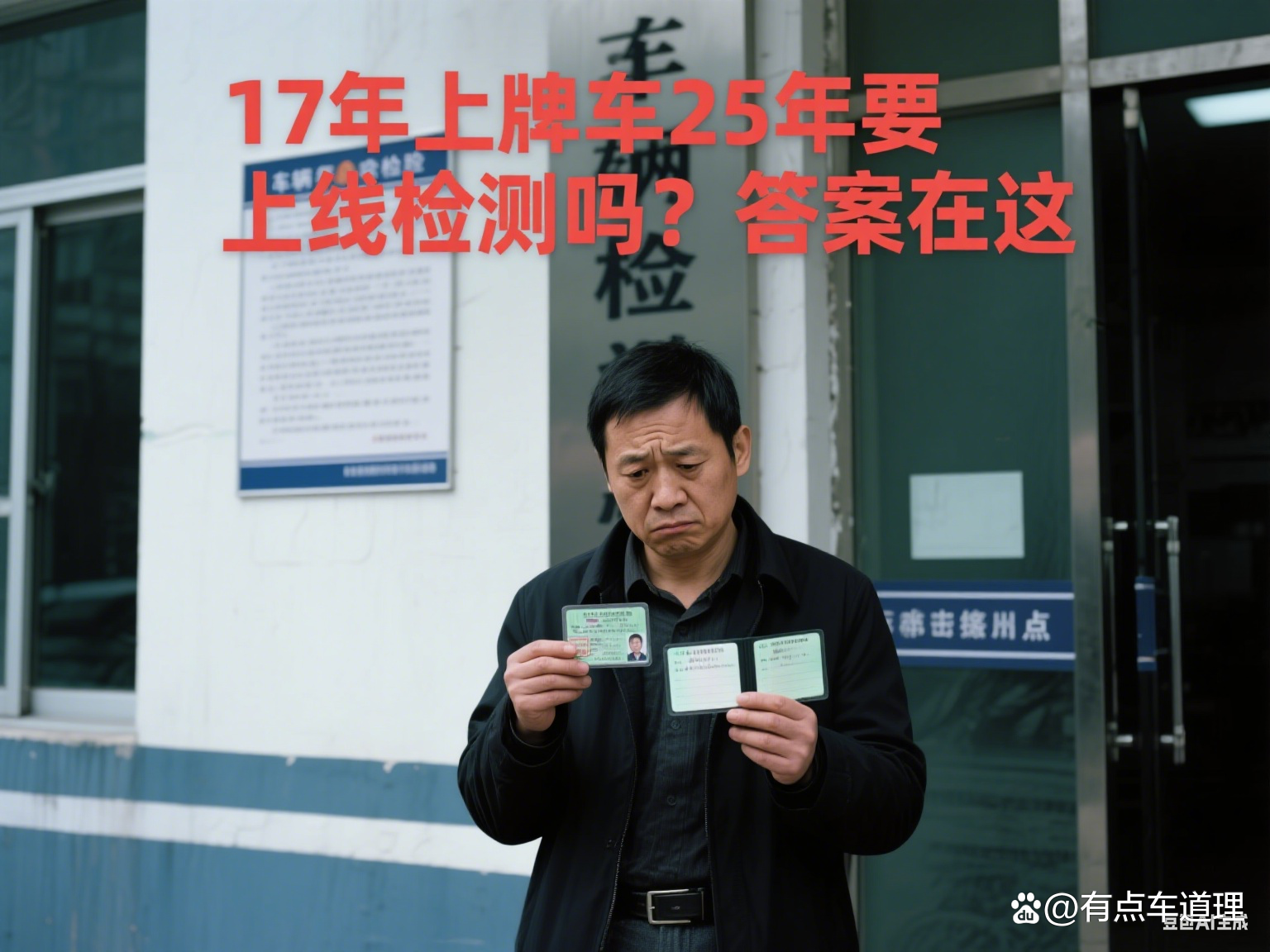 17 年上牌的车 25 年需要上线检测吗