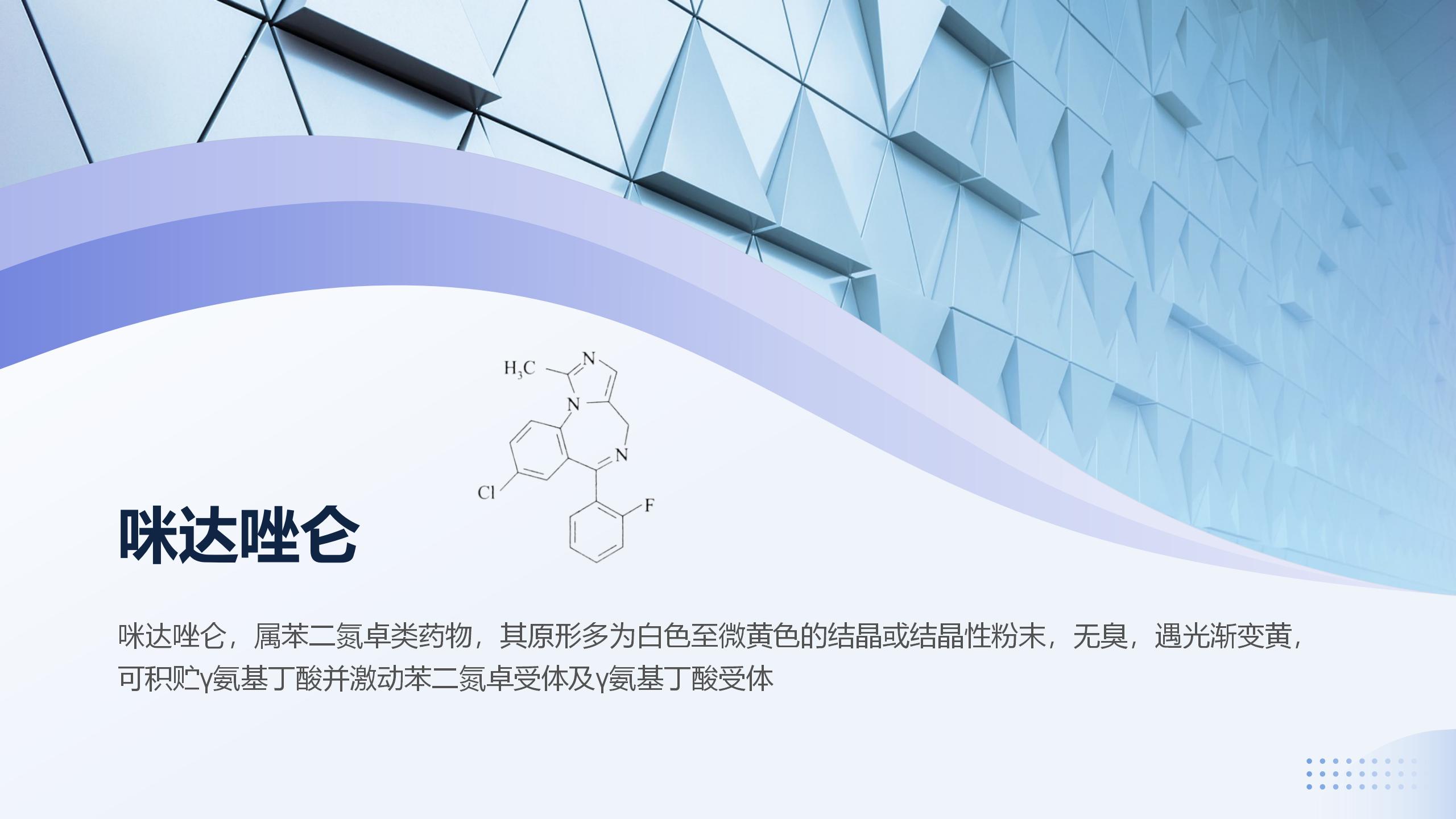 【构效关系】咪达唑仑在保留必须的活性结构——七元