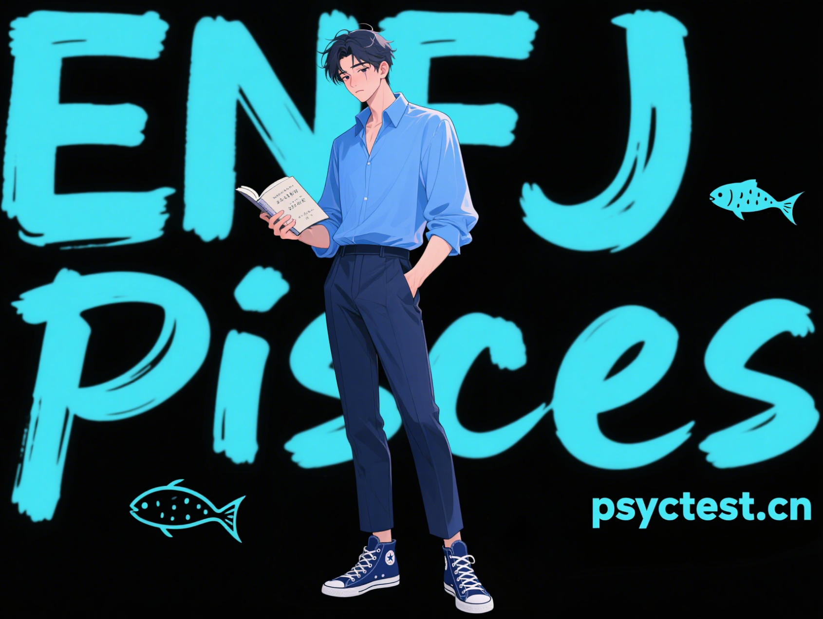 MBTI与星座：ENFJ双鱼座性格分析（附MBTI官网16PERSONALITIES免费测试入口）