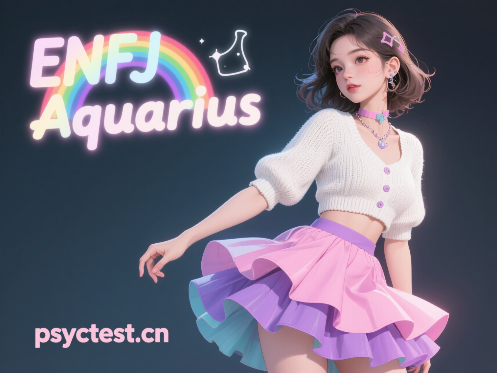 MBTI与星座：ENFJ水瓶座性格分析（附MBTI十六型人格官网免费版测试入口）