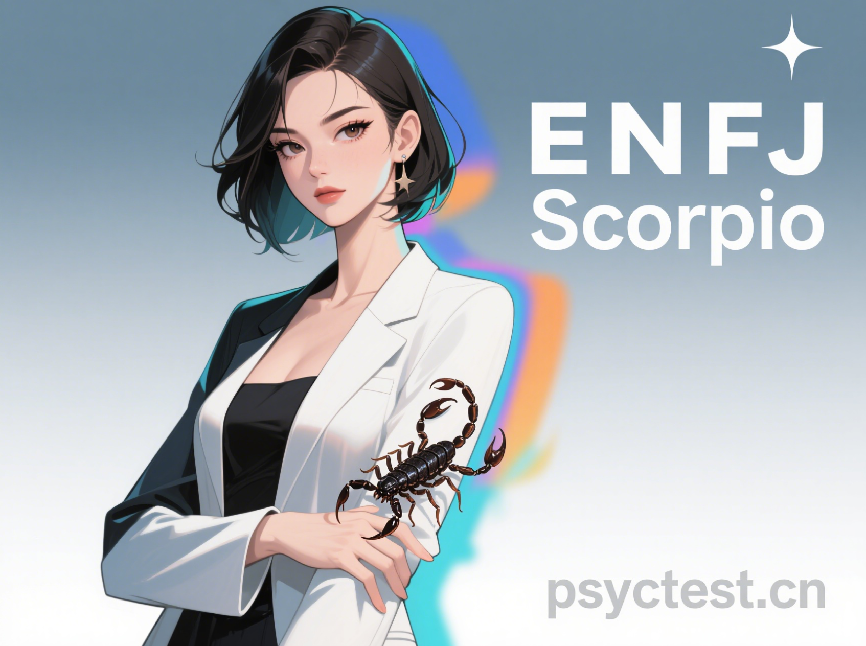 MBTI与星座：ENFJ天蝎座性格分析（附MBTI官网免费测试）