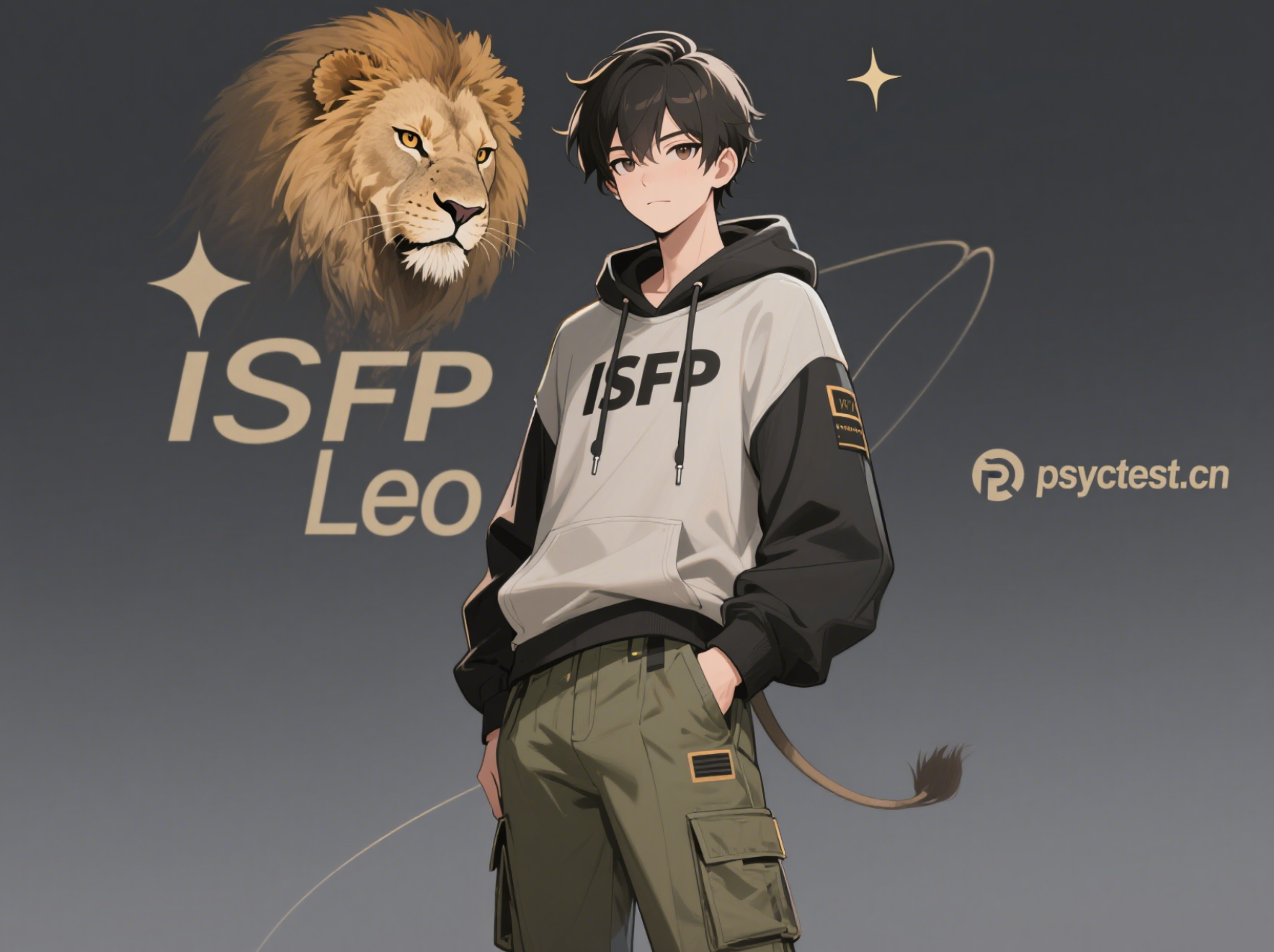 MBTI官网免费版 ISFP 狮子座 星座性格 16型人格测试 免费MBTI