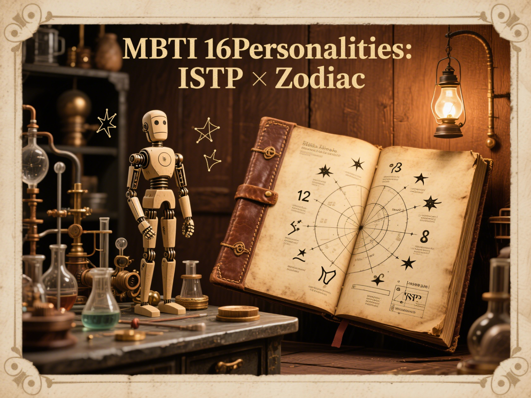 MBTI十六型人格测试：ISTP型人格×12星座性格全解析