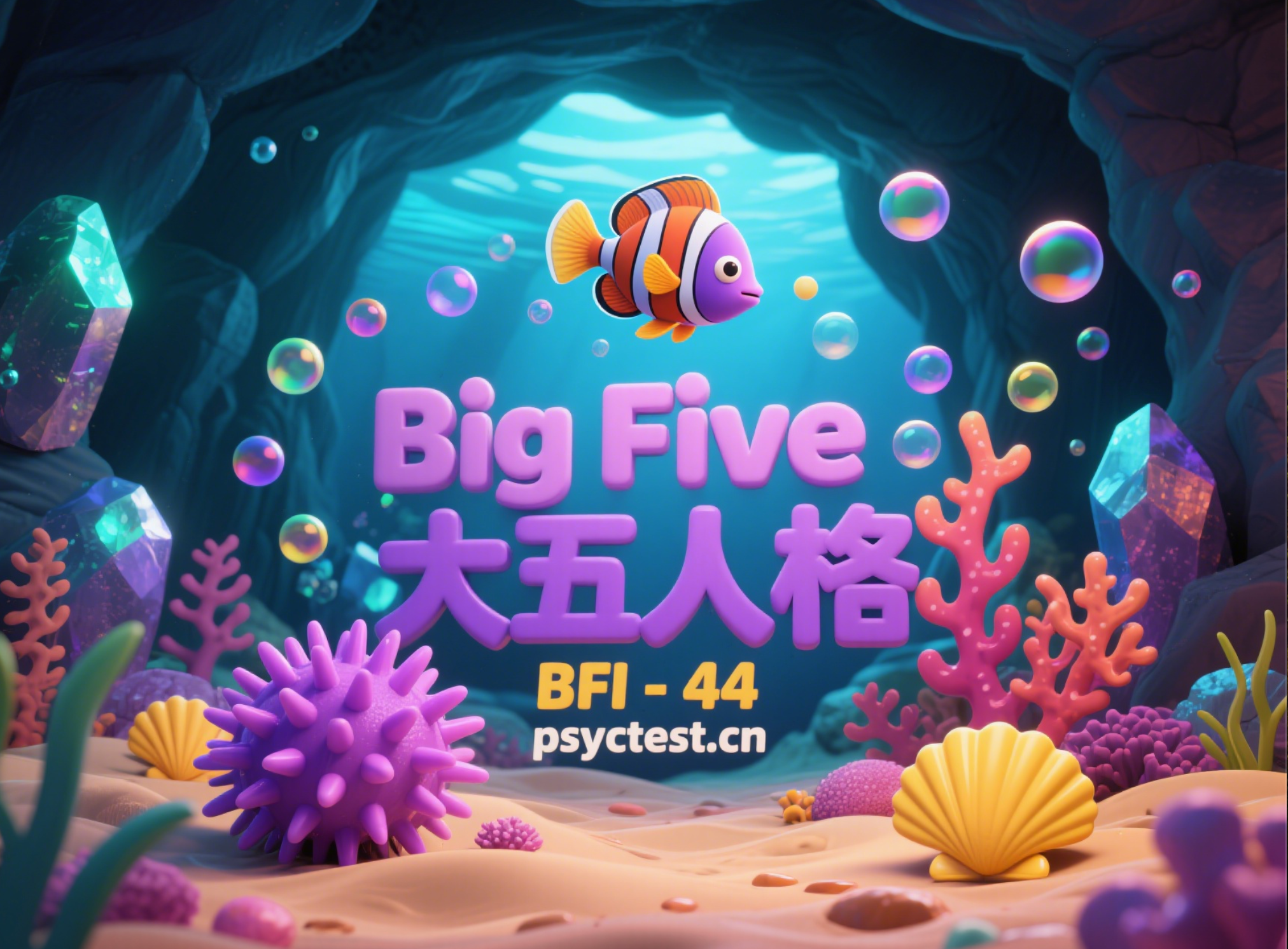 国际标准版大五人格量表（Big Five Inventory，BFI-44）免费在线测评