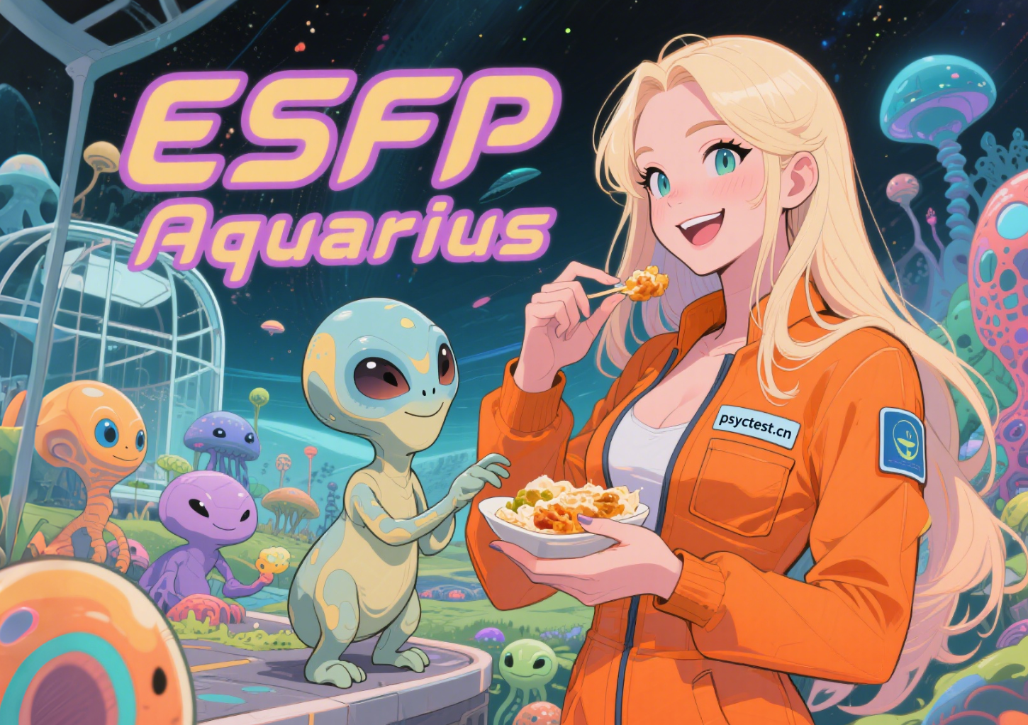ESFP水瓶座，性格分析，mbti官方免费版，16型人格测试，myers-briggs personality test free