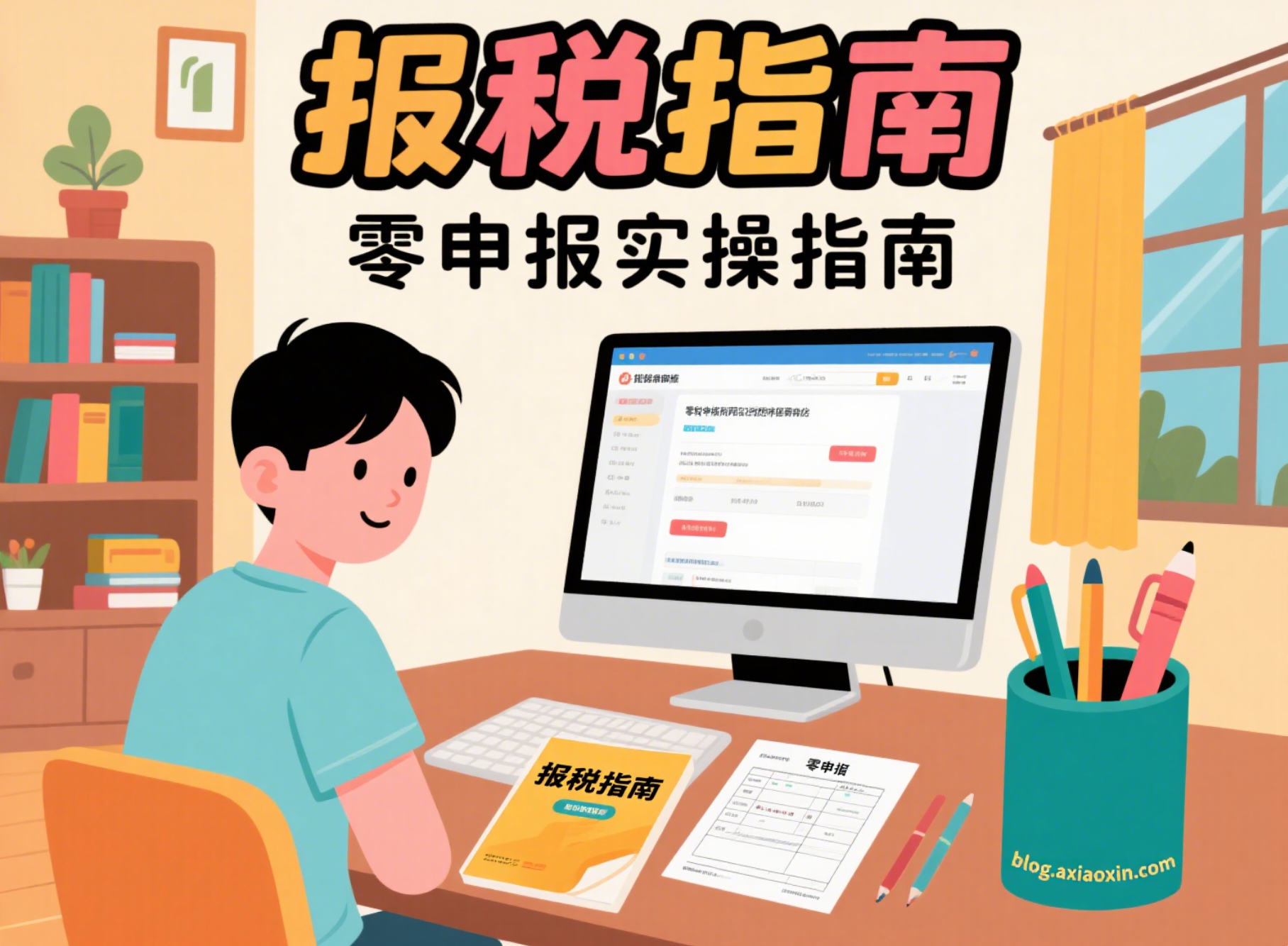 不请会计也能报税！一人公司电子税务局在线报税（零申报）实操指南