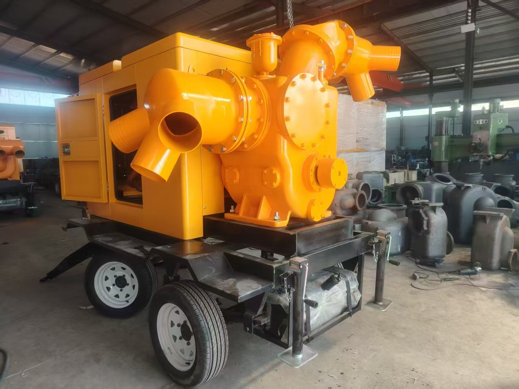 防汛应急排涝泵车tp3000pmz 3000方5000立方柴油水泵车 永磁变频潜水