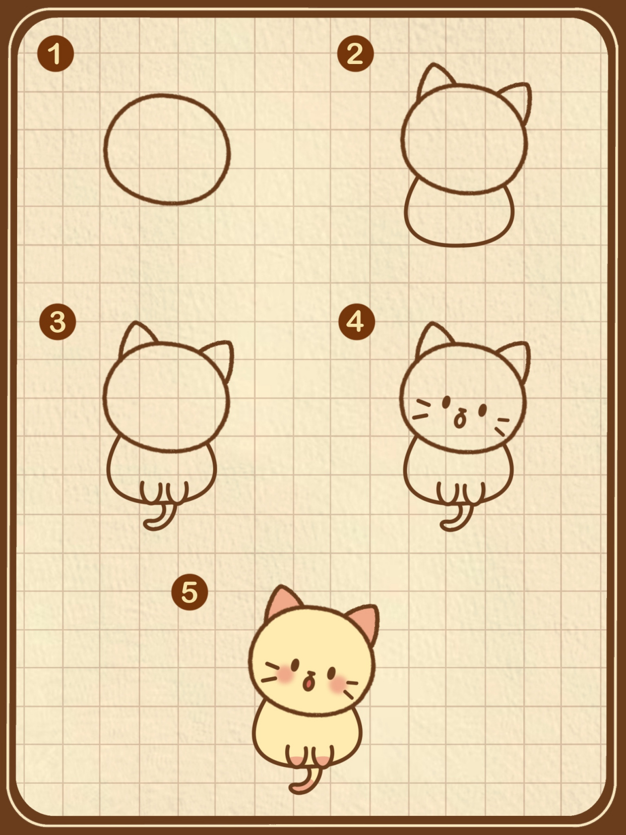 儿童简笔画怎么画小动物?