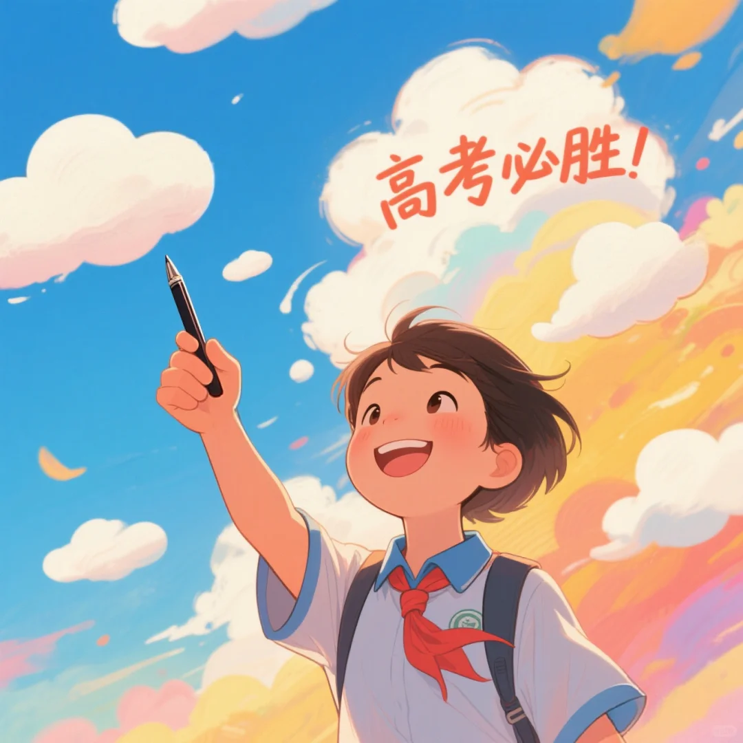 高考加油!致六月星辰的追光者们