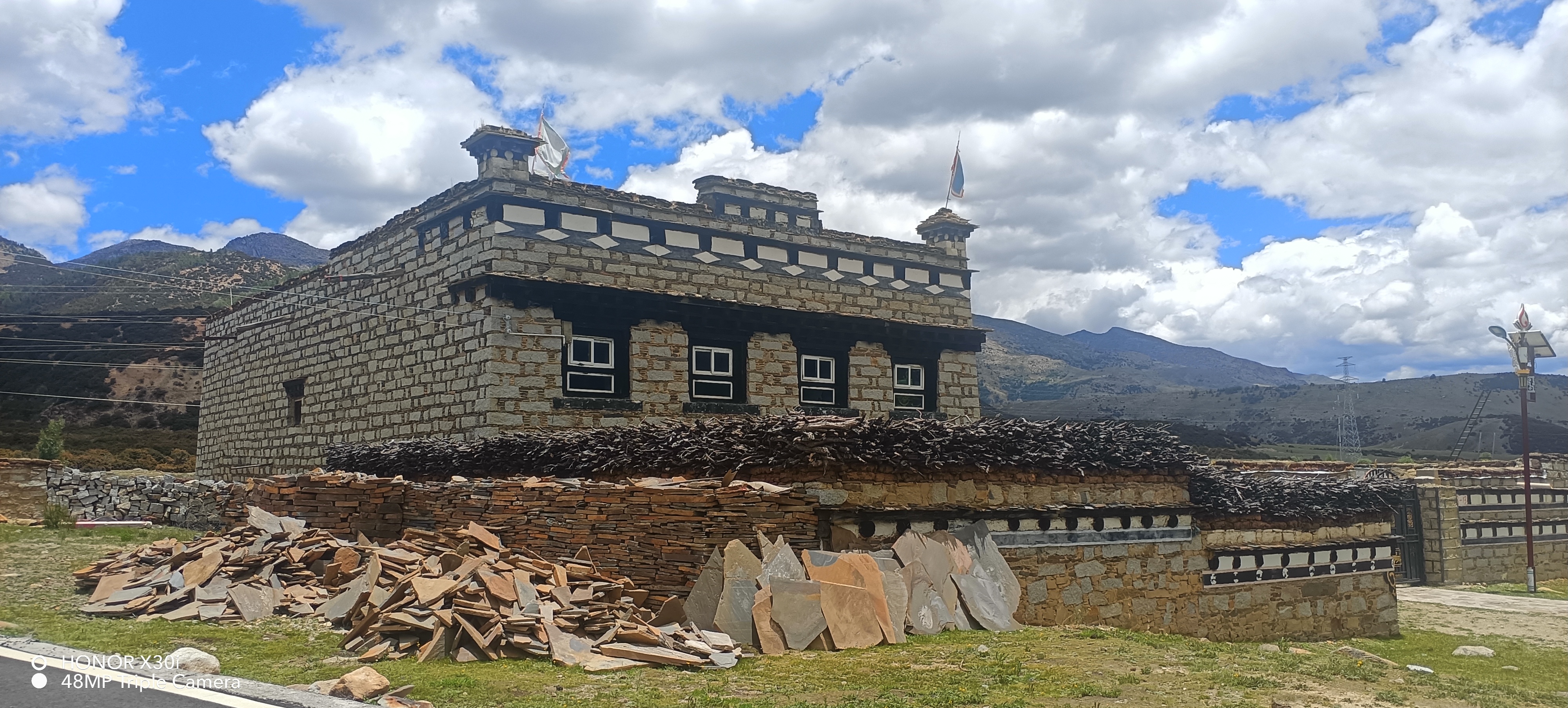 稻城县桑堆镇自驾游感受