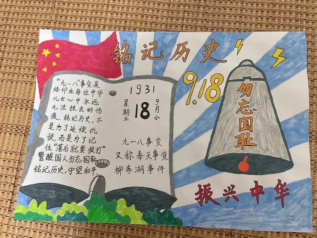历史手抄报的制作教程