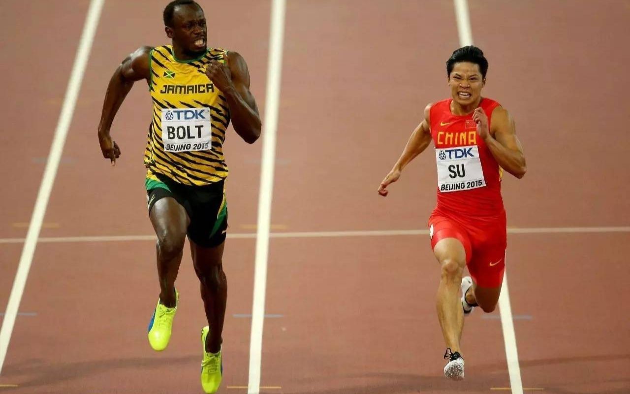 72米的苏炳添与身高达到1