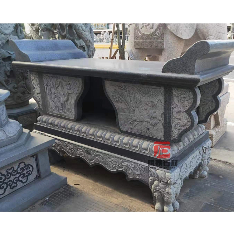 石材供桌供台摆放效果图大全