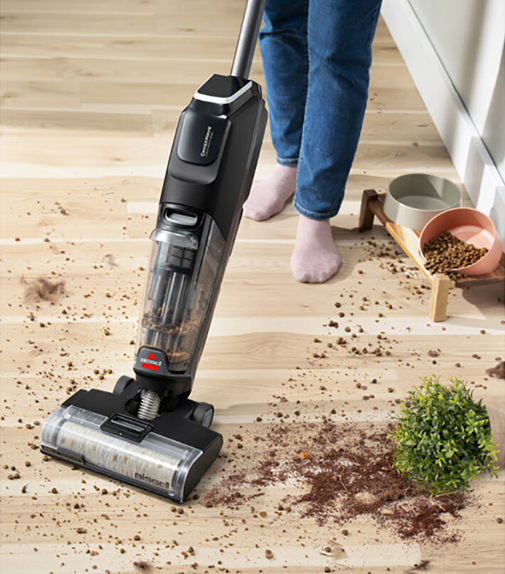 洗地机v2 3999z,无缝0贴湿拖,防堵四重过滤