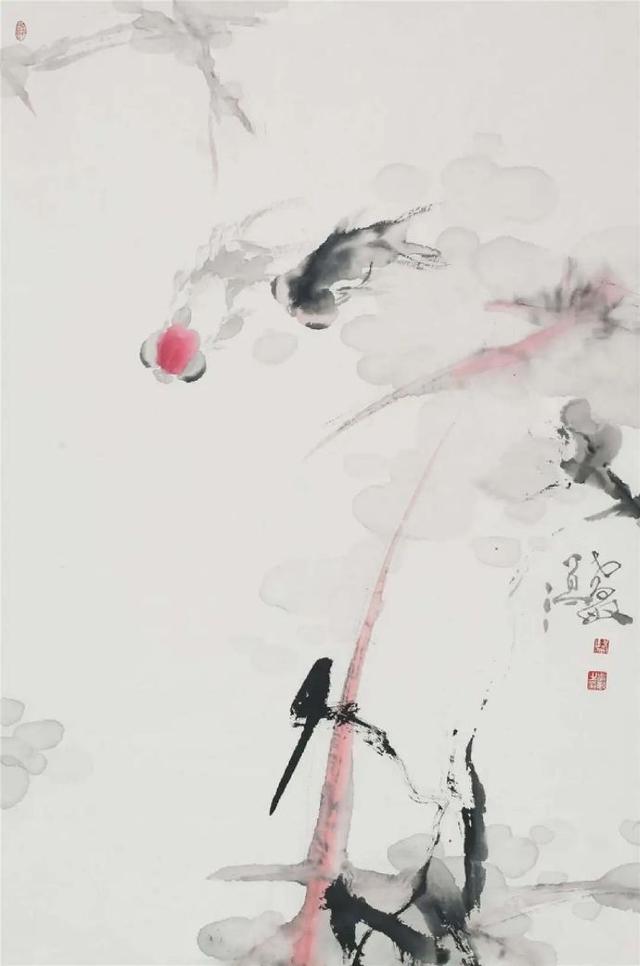 灵动洒脱——海派画家骆孝敏小写意花鸟作品
