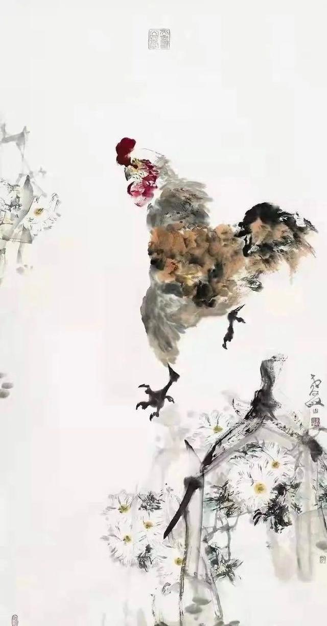 灵动洒脱——海派画家骆孝敏小写意花鸟作品