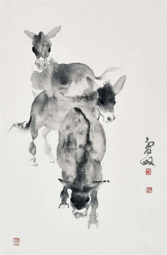 灵动洒脱——海派画家骆孝敏小写意花鸟作品