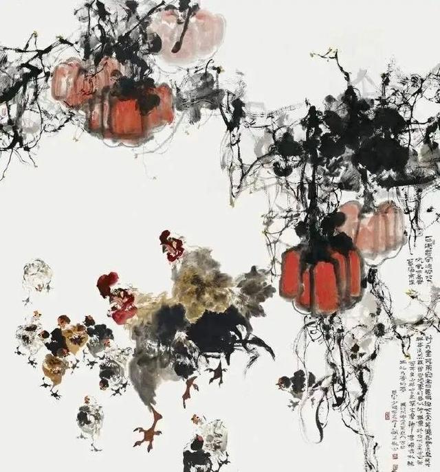 灵动洒脱——海派画家骆孝敏小写意花鸟作品