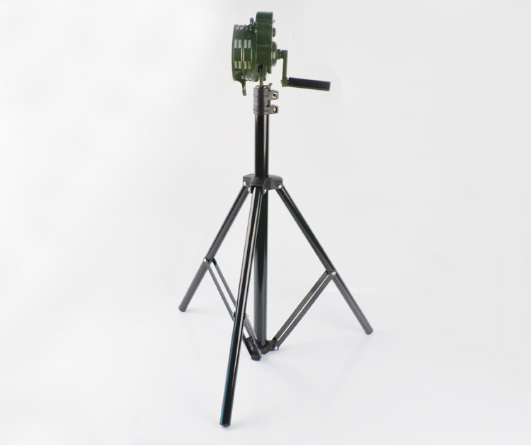 国债大分贝手摇报警器抢险应急疏散预警器防汛演习手摇式报警器