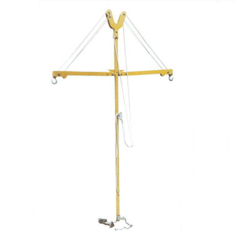 带电作业绝缘羊角抱杆用于固定导线的工具