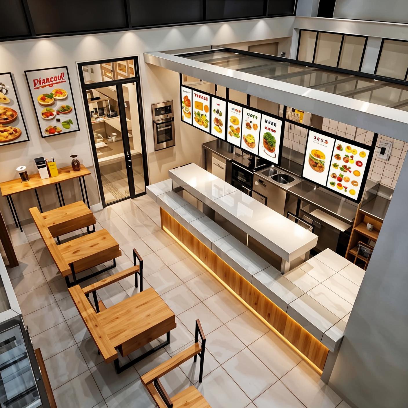 快餐店装修设计攻略:3 个实用技巧让顾客更愿意进店消费