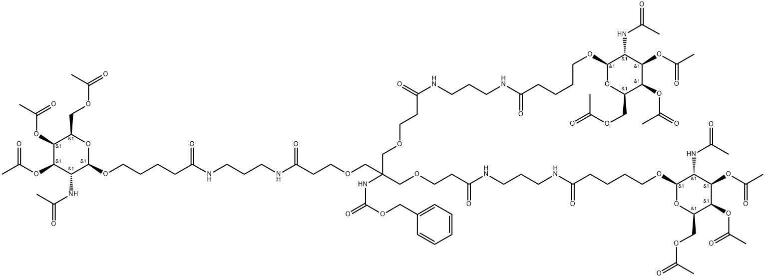 TRI-GALNAC(OAC)3 CBZ，1159408-63-5一种三糖化学物质