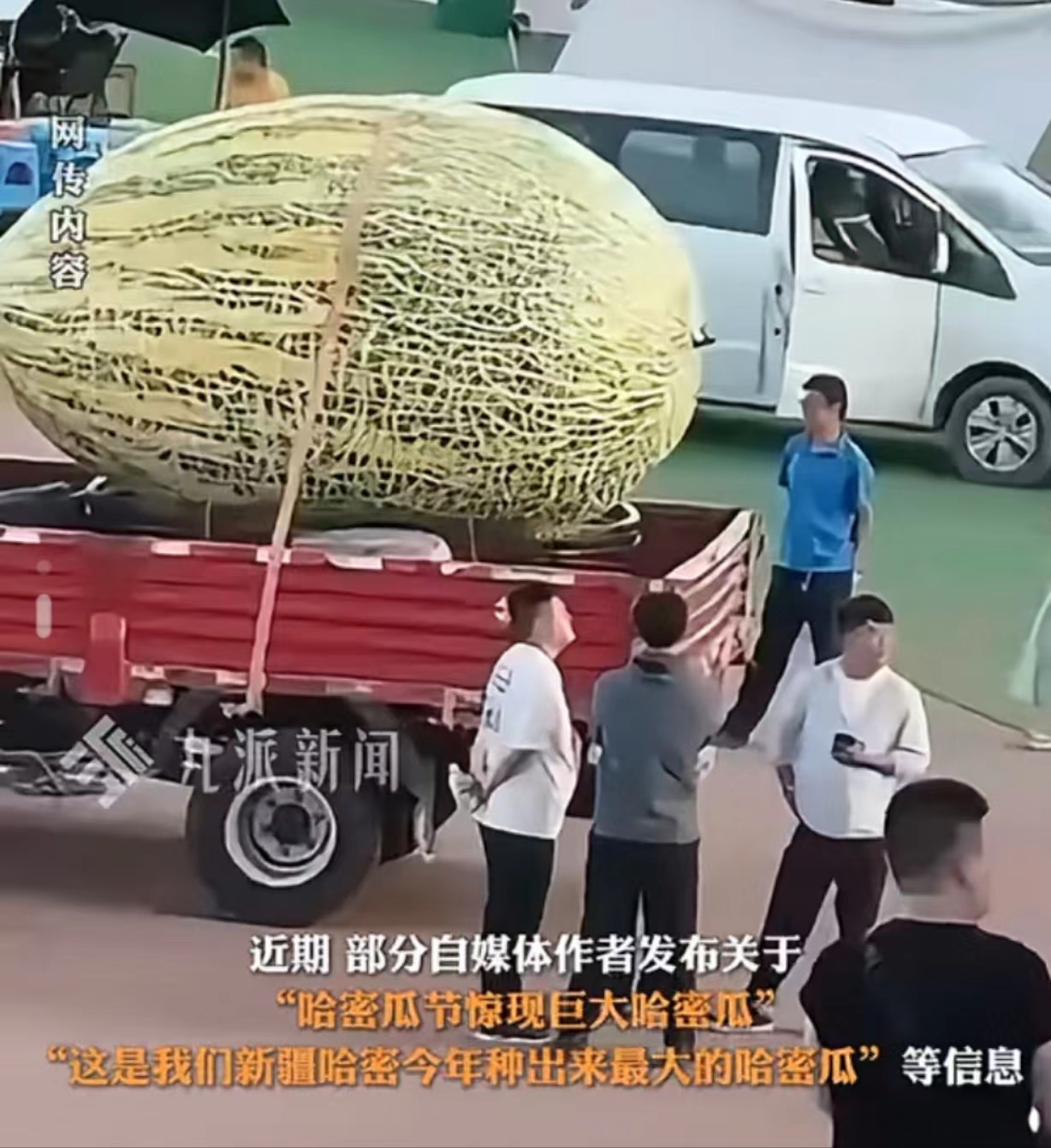 炸裂!新疆种出5吨重巨型哈密瓜:官方发布通报,网友们坐不住了
