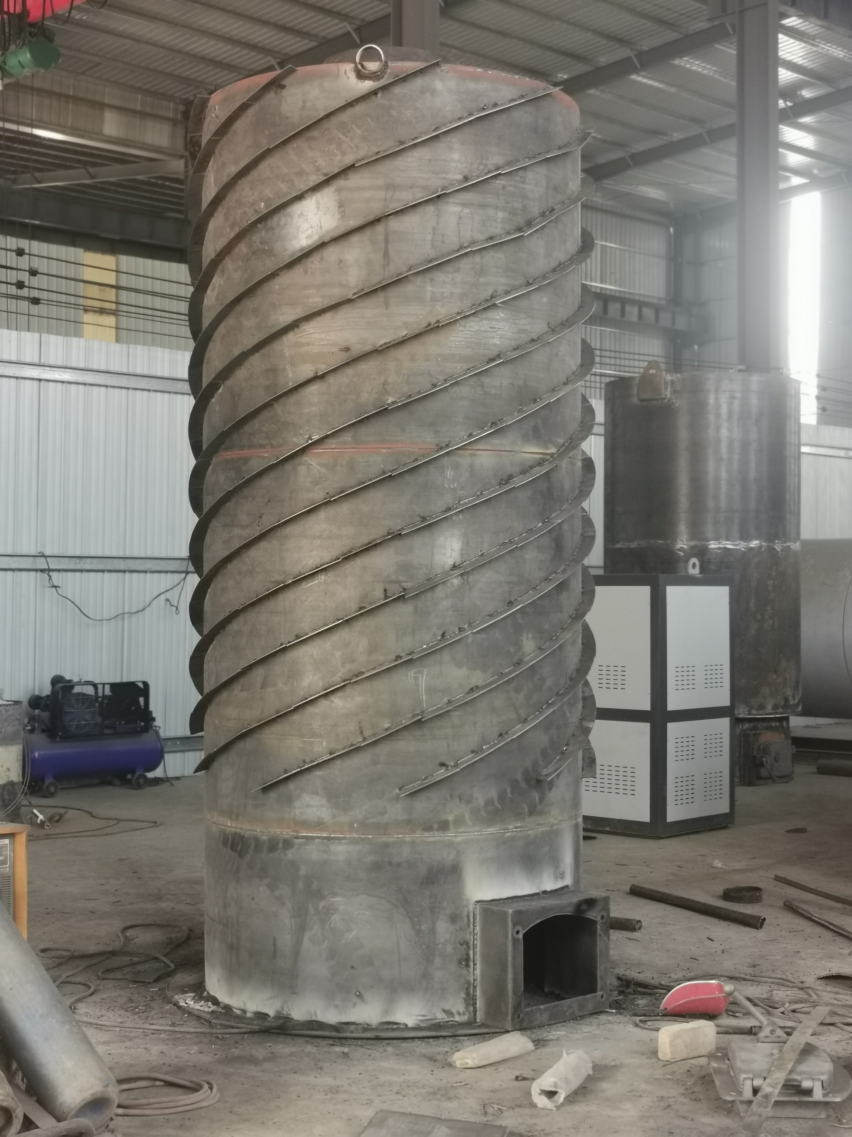 1吨生物质颗粒热风锅炉 60万大卡燃煤热风炉