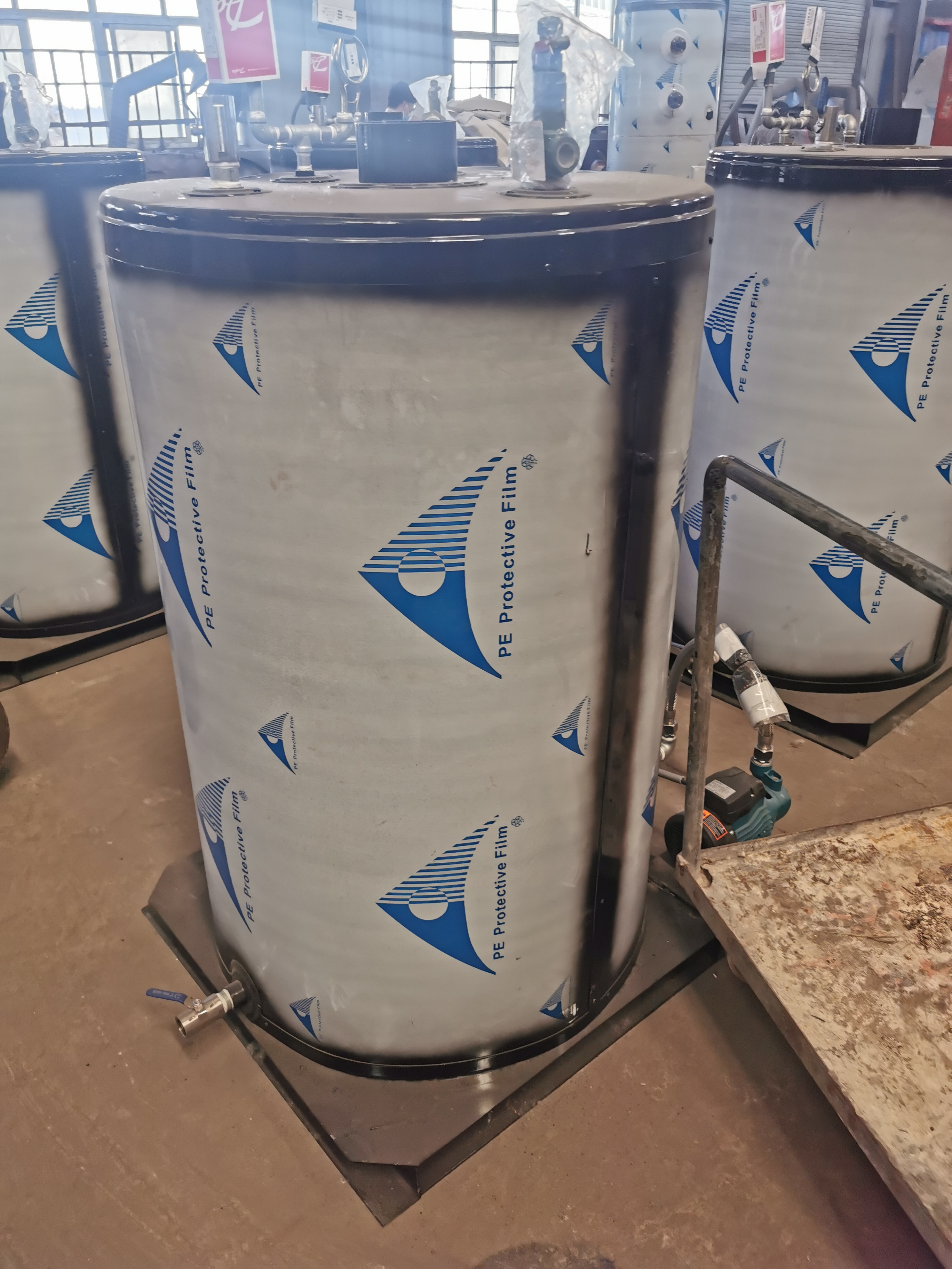 100公斤小型蒸汽发生器 0.1吨立式蒸汽发生器