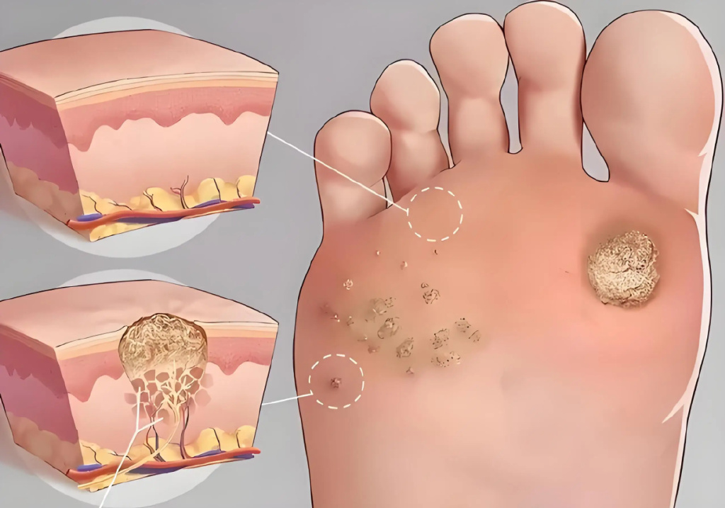 脚底部长鸡眼,走路疼的不行怎么办?