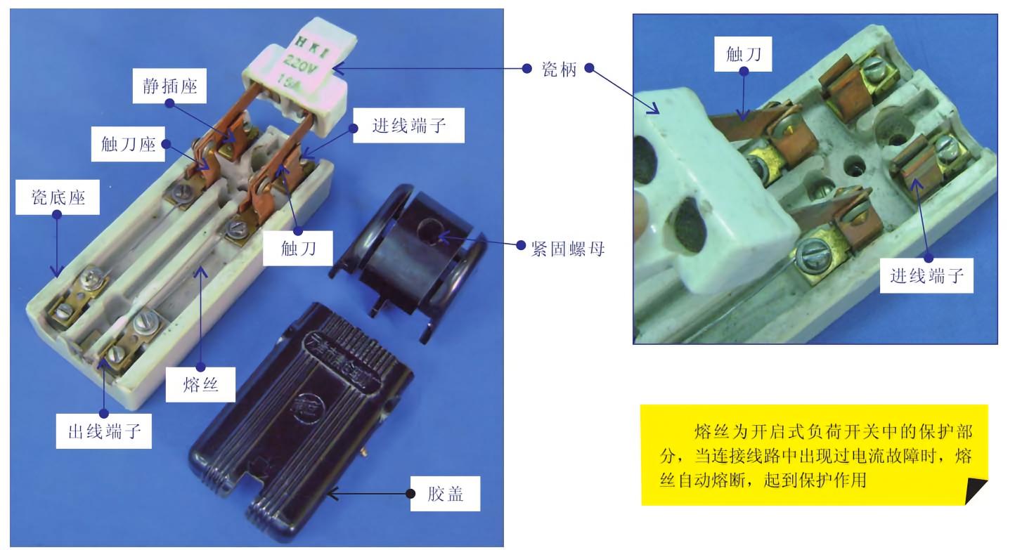 负荷开关原理图图片