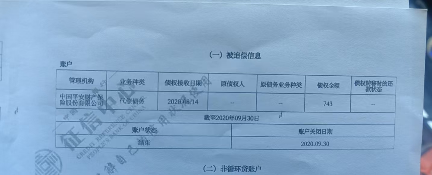 征信上显示这条信息，比逾期还严重，很多人都经历过