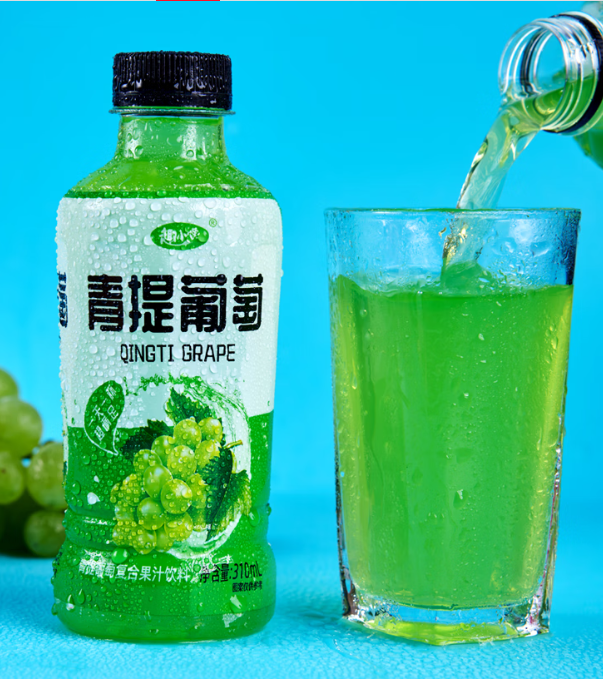 趣小馋青提葡萄汁饮料作为近年来颇受欢迎的复合果汁饮品,凭借清爽的