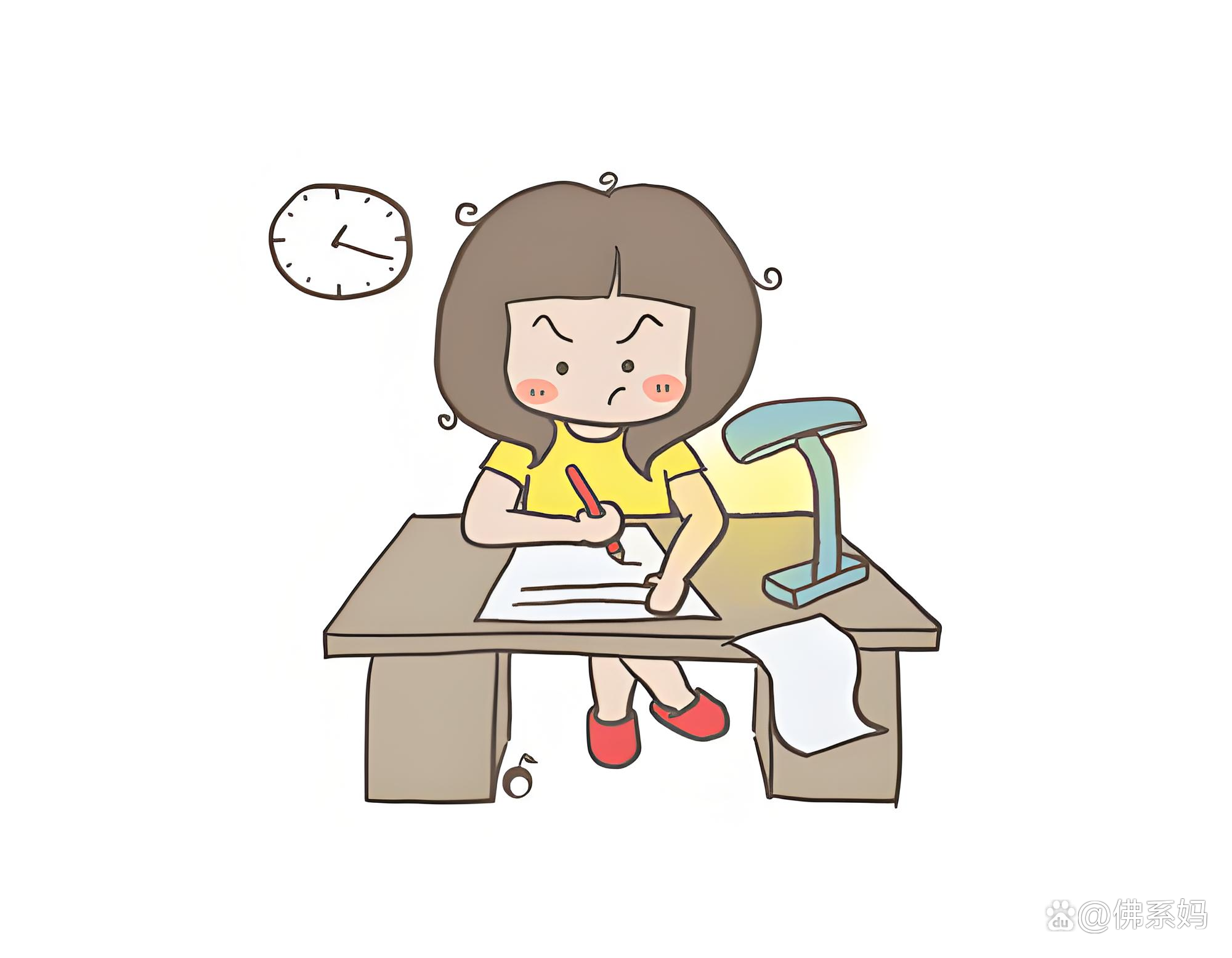 假如孩子每天作业太多写不完,作为家长你会怎么处理