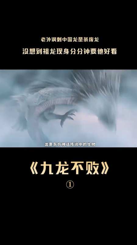 解说奇幻动作片九龙不败老外讽刺中国龙是条废龙没想