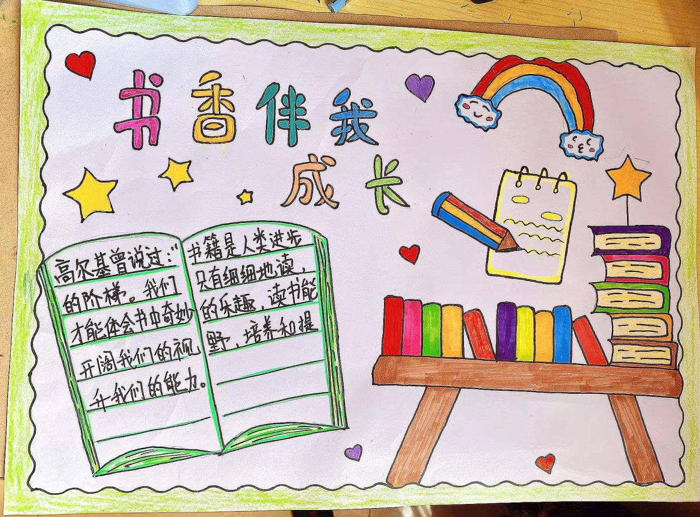 读书小报六年级